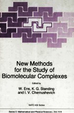 NEW METHODS FOR THE STUDY OF BIOMOLECULAR COMPLEXES