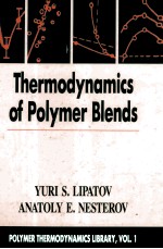 Thermodynamics of Polymer Blends POLYMER THERMODYNAMICS LIBRARY