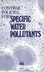 CONTROL POLICIES FOR SPECIFIC WATER POLLUTANTS