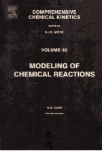 CHEMICAL KINETICS VOLUME 42 MODELING OF CHEMICAL REACTIONS