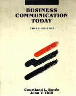 BUSINESS COMMUNICATION TODAY THIRD EDITION