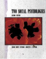 TWO SOCIAL PSYCHOLOGIES SECOND EDITION