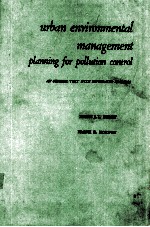 URBAN ENVIRONMENTAL MANAGEMENT PLANNING FOR POLLUTION CONTROL