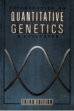 INTRODUCTION TO QUANTITATIVE GENETICS THIRD EDITION