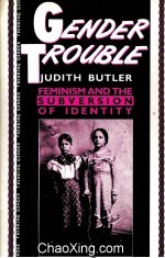 GENDER TROUBLE JUDITH BUTLER FEMINISM AND THE SUBVERSION OF IDENTITY