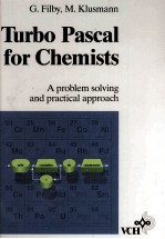 Turbo Pascal for Chemists A problem solving and practical approach