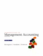 INTRODUCTION TO MANAGEMENT ACCOUNTING THIRTEENTH EDITION