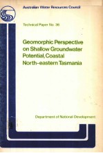 GEOMORPHIC PERSPECTIVE ON SHALLOW GROUNDWATER POTENTIAL