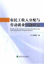 农民工收入分配与劳动就业问题研究