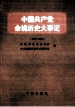 中国共产党余姚历史大事记 1996-2010