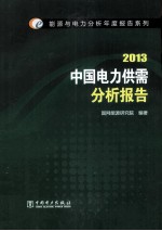 能源与电力分析年度报告系列 2013 中国电力供需分析报告