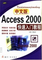 中文版Access 2000快速入门教程