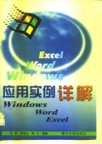 应用实例详解 Windows，Word，Excel