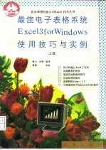 最佳电子表格系统Excel 3 for windows使用技巧与实例 上