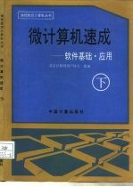 微计算机速成 下 软件基础·应用