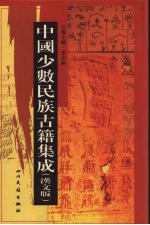 中国少数民族古籍集成 汉文版 第23册 晋至元民族王朝