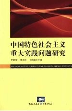 中国特色社会主义重大实践问题研究