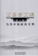 王惠岩文集 第3卷 当代中国政治文明