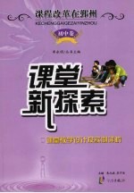 课堂新探索：课堂教学设计及实例评析 初中卷