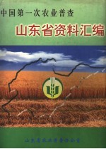 中国第一次农业普查 山东省资料汇编 下