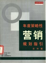 年度策略性营销规划指引 实作篇