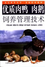 优质肉鸭、肉鹅饲养管理技术