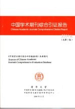 中国学术期刊综合引证报告 2004版