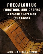 PRECALCULUS FUNCTIONS AND GRAPHS A GRAPHING APPROACH THIRD EDITION