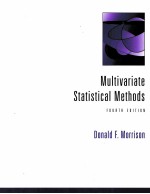 MULTIVARIATE STATISTICAL METHODS FOURTH EDITION