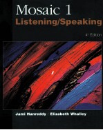 MOSAIC 1 LISTENING/SPEAKING 4TH EDITION