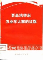 更高地举起农业学大寨的红旗