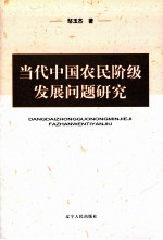 当代中国农民阶级发展问题研究