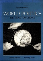 WORLDPOLITICS THE MENU FOR CHOICE SECOND EDITION