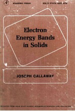 Electron Energy Bands in Solids