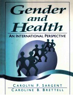 GENDER AND HEALTH AN INTERNATIONAL PERSPECTIVE