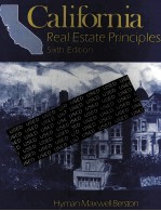 CALIFORNA REAL ESTATE PRINCIPLES SIXTH EDITION