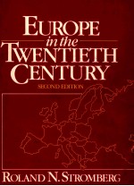 EUROPE IN THE TWENTIETH CENTURY SECOND EDITION