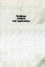 NONLINEAR ANALYSIS AND APPLICATIONS