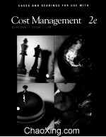 CASES AND READINGS FOR USE WITH COST MANAGE MENT SECOND EDITION