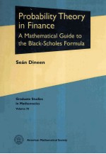 Probability Theory in Finance A Mathematical Guide to the Black-Scholes Formula