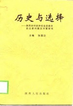 历史与选择 陕西农村经济社会发展中的主要问题及对策研究