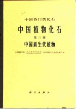 中国各门类化石  中国植物化石  第3册  中国新生代植物