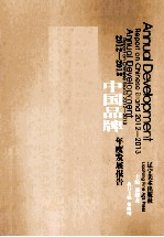 2012-2013中国品牌年度发展报告