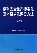 煤矿安全生产标准化基本要求及评分方法  试行