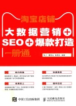 淘宝店铺 大数据营销+SEO+爆款打造 1册通