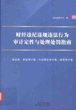 财经违纪违规违法行为审计定性与处理处罚指南  上