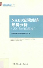 NAES宏观经济形势分析 2015年第3季度