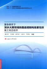 复杂条件下深水大跨双线铁路连续刚构梁柔性拱施工综合技术