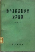 动力系统最佳运行及其控制