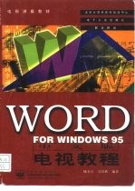 WORD FOR WINDOWS95中文版电视教程